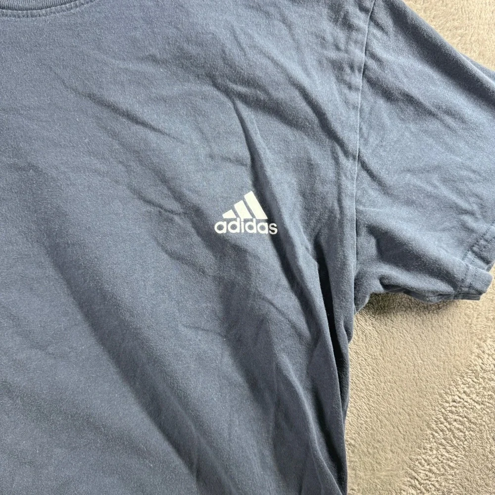 Adidas Golf Essential Basic T-shirt Mens Small Navy Blue Short Sleeve Crew Neck